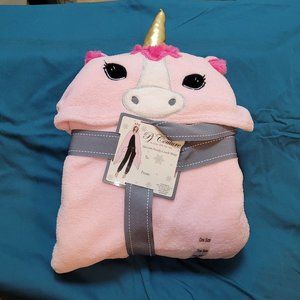 PJ Couture Unicorn Hoody Couch Wrap